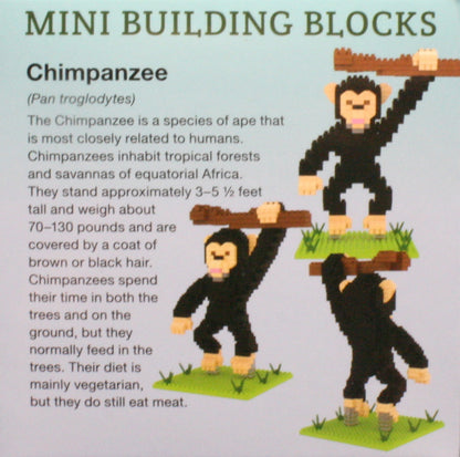 Mini Building Blocks - Chimpamzee
