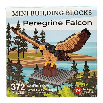 Mini Building Blocks - Peregrine Falcon