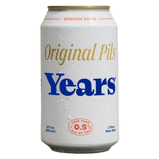 Years Beer - 'Original Pilsner' Non-Alcoholic Lager Beer (12OZ)
