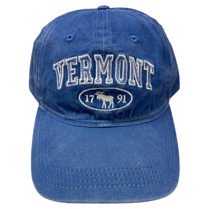Dyed Cap Vermont 1791 Moose - Light Blue