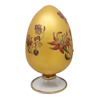 Egg With Wildflower And Vines
