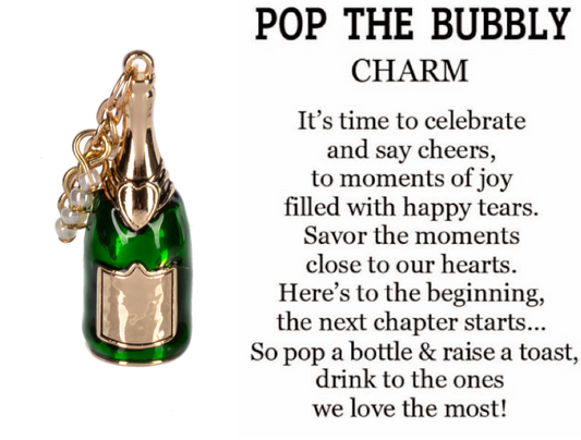 Pop the Bubbly Charm