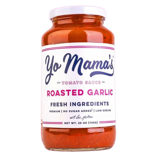 Yo Mama's Foods - 'Roasted Garlic' Tomato Sauce (25OZ)