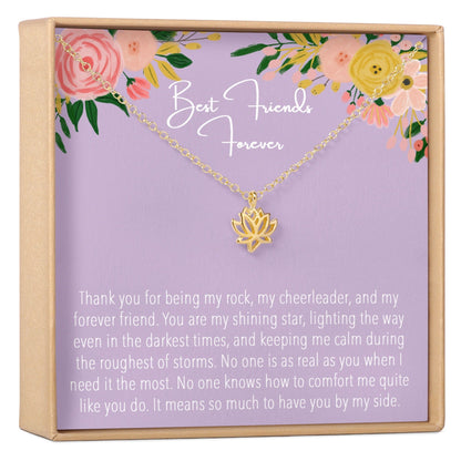 Yoga Teacher Lotus Necklace