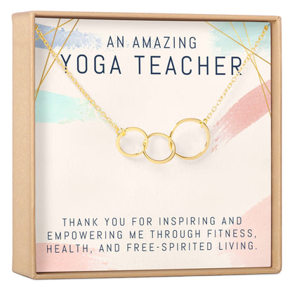 Yoga Teacher Necklace, Multiple Styles Jewelry