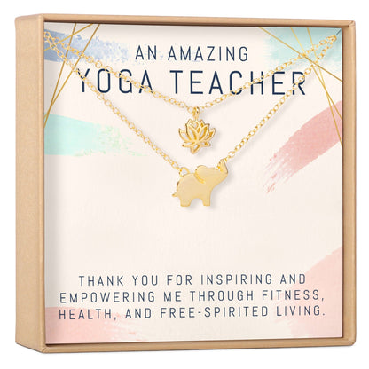 Yoga Teacher Necklace, Multiple Styles Jewelry