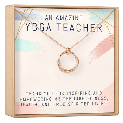 Yoga Teacher Necklace, Multiple Styles Jewelry
