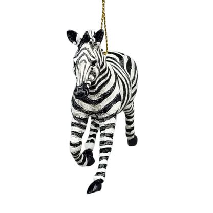 Safari Animal Ornament - Zebra