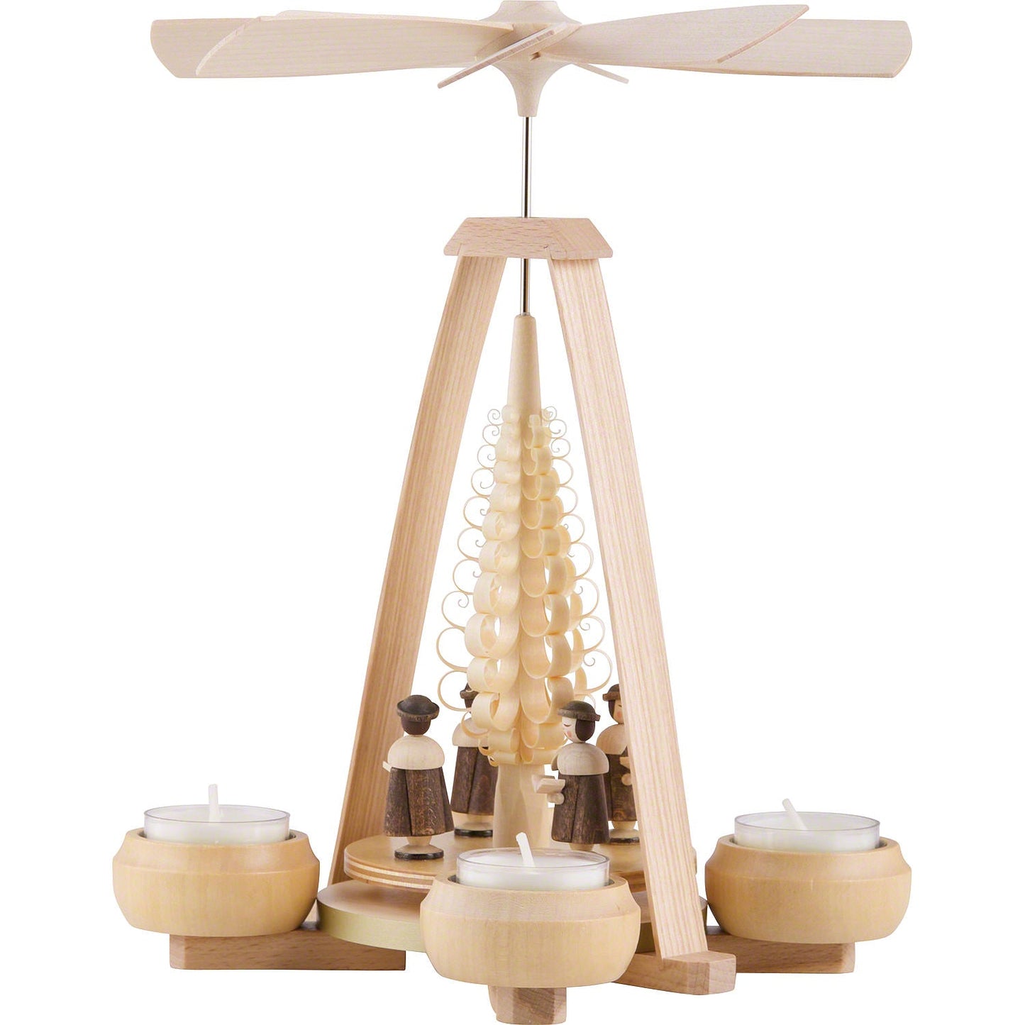 German Candle Pyramid - Carolers