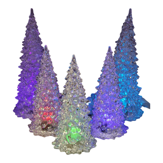 5 Piece Lighted Tree Set