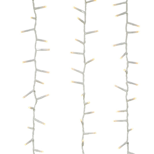 600-Light Warm White LED Rice Light Set - 49 Feet