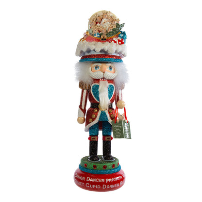 18" Hollywood Nutcrackers Now Dasher, Now Dancer... Nutcracker (5th in 'Twas The Night Before Christmas Series)
